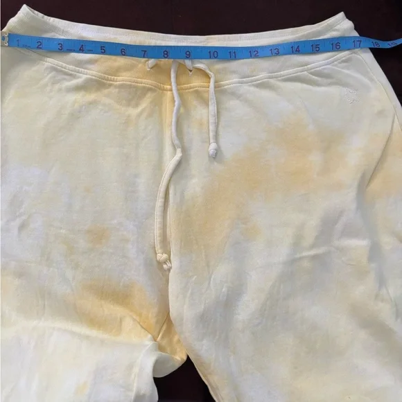 Grey State Cotton Yellow Tie-Dye Joggers size large - Picture 12 of 16